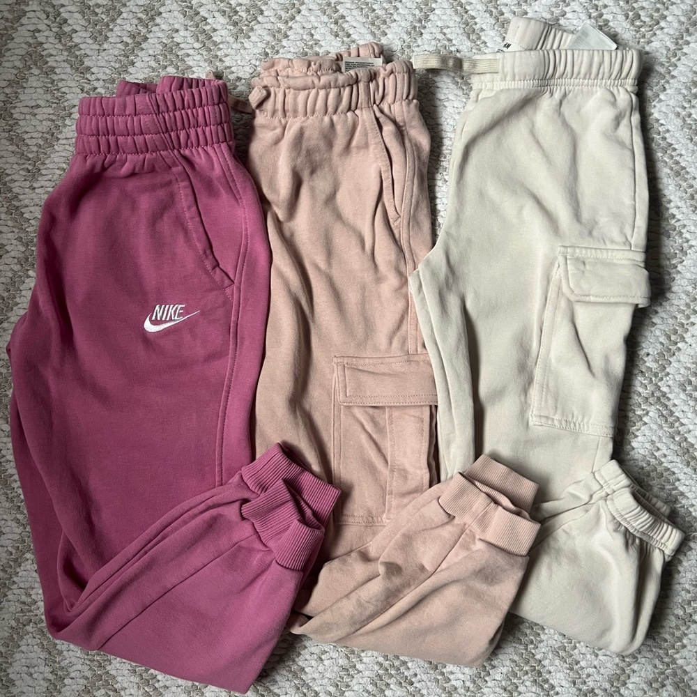 Nike and H&M Jogger Sweats Size Small
